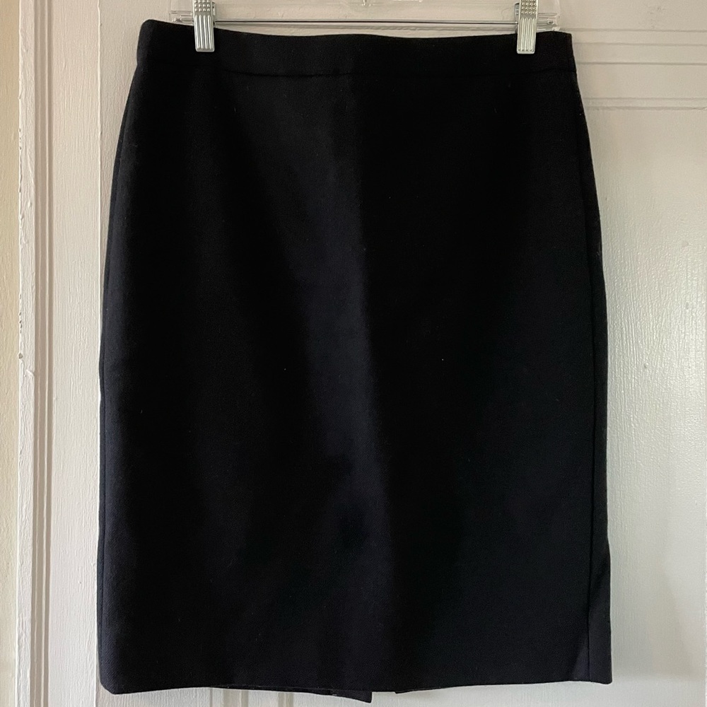 JCREW No 2 Pencil Skirt - High-Waisted, Wool